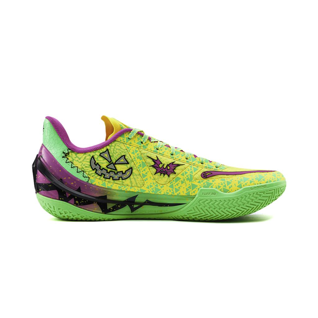 Li Ning Blade 5 V2 Phantom Halloween Colorway Unisex Basketball Shoes Yellow Green ABAV059-16