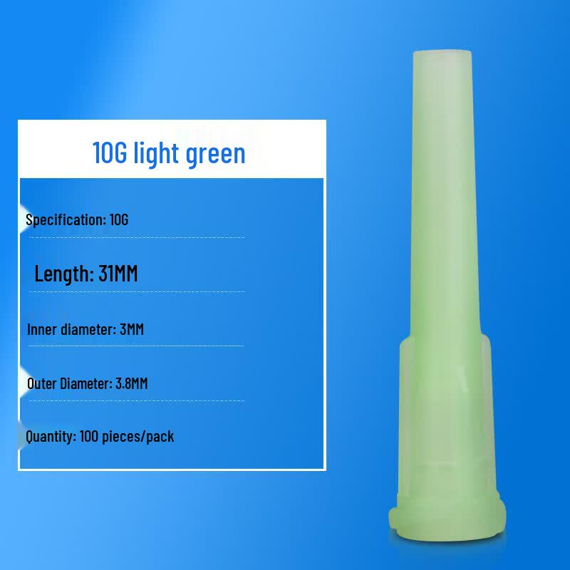 Angled Plastic Dispensing Needle Tips