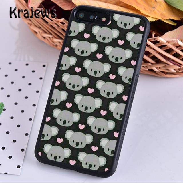 Cute Cartoon Koala For iPhone 17 Air 16 Phone Case Cover 15 14 plus 12 13 pro max coque Shell Fundas