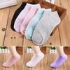 Lady 1 Pair Candy Color Ankle Socks Short Low Cut Crew Casual Sport Boat Socks