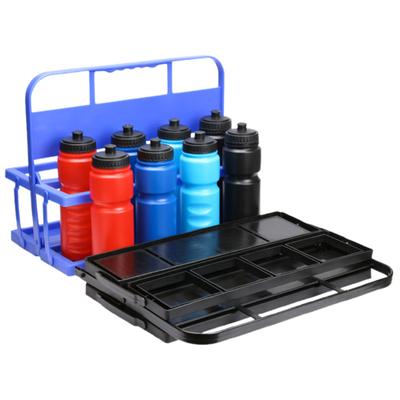 Yousheng Athlete Water Cup Holder Collapsible 8-Hole Bottle Carrier Athletes Foldable Basket Holder Sports Travel Bottle Holder