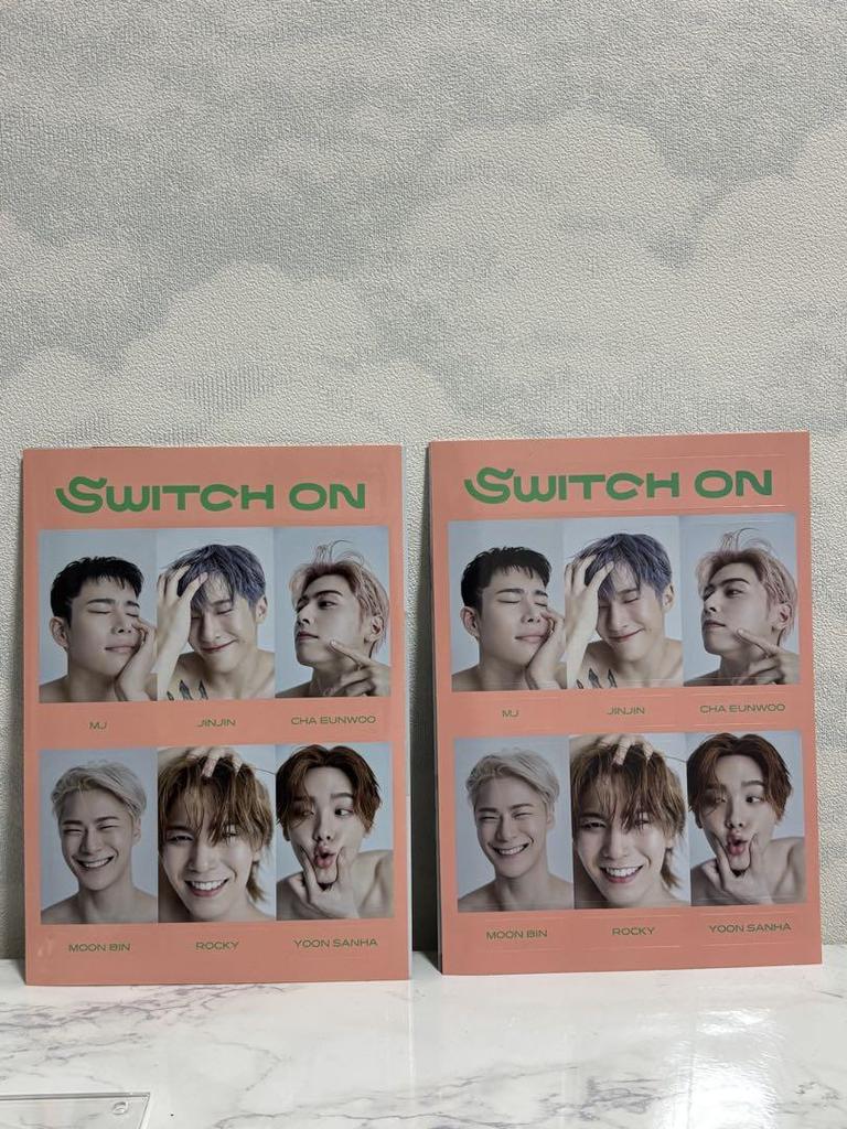 [USED] ASTRO SWITCH ON Album 4-piece Set