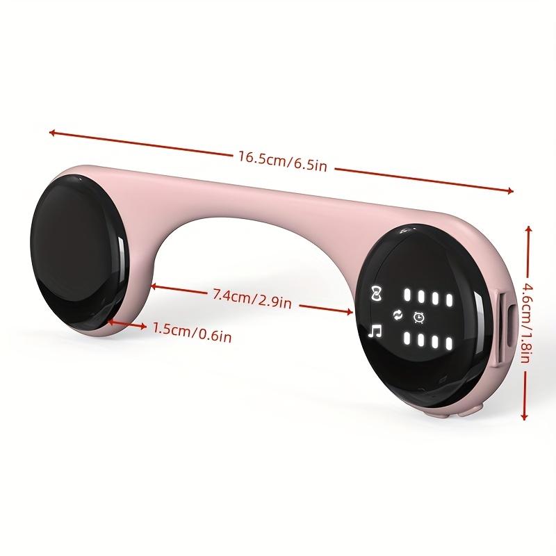 Bone Conduction Music Sleep Speaker with - Stereo Sound, Bone-Conducting Headphones for Bedside, - (No Adapter), Low-Power