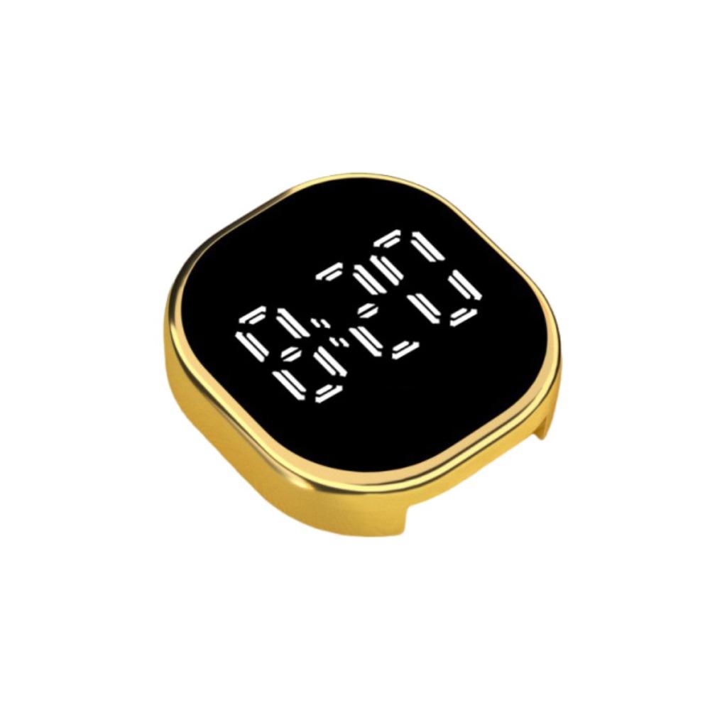 Mini automašīnas paneļa pulkstenis LED laika