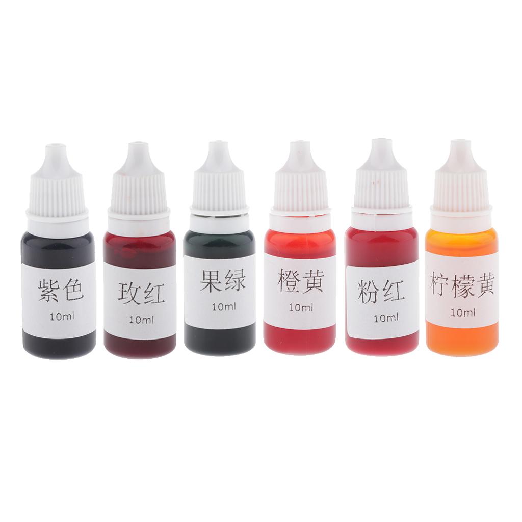 

12 Bottle Food Skin Safe Color Pigments Icing Bath Bombs DIY Resin Crafts