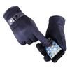 Herren Winter Warme Wildleder PU-Leder Fleecegefüttert Touchscreen Fahrhandschuhe Perfekt für Outdoor-Aktivitäten