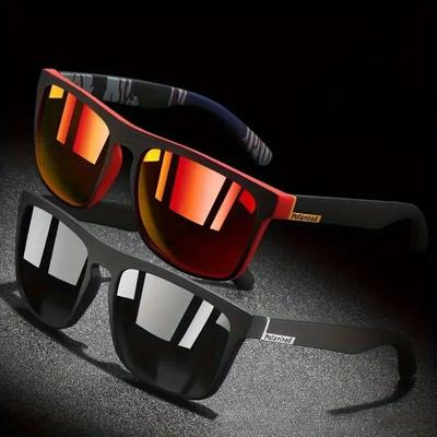 Gafas de Sol Cuadradas Vintage de Moda Hombre Mujer Pesca Conducción Hombre Marca de Lujo Diseñador Gafas de Sol Antirreflejo Retro Gafas Uv400