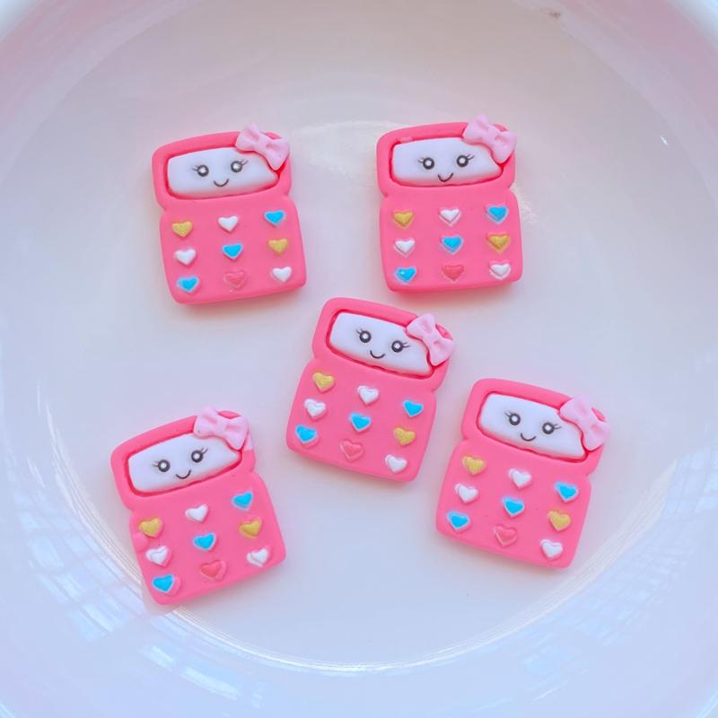 10/20Pcs New Cute Mixed Mini Stationery Series Flat Back Resin Cabochons Scrapbooking DIY Jewelry Craft Decoration Accessorie