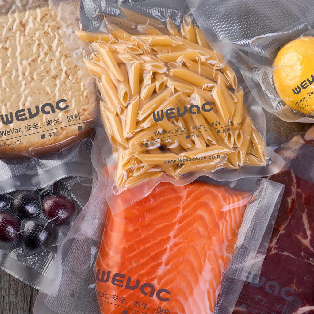 Wevac Vacuum Packing 15 X 100 Shinku Vacuum Easy To Dog Food Low Temperature Vacuum Packing Vacuum For Commercial Home Use Bags, 25cm, Pieces, Pack,