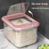 Versiegelter Insekten- und Feuchtigkeitsschutz-Aufbewahrungsbehälter für Reis & Mehl mit großem Fassungsvermögen