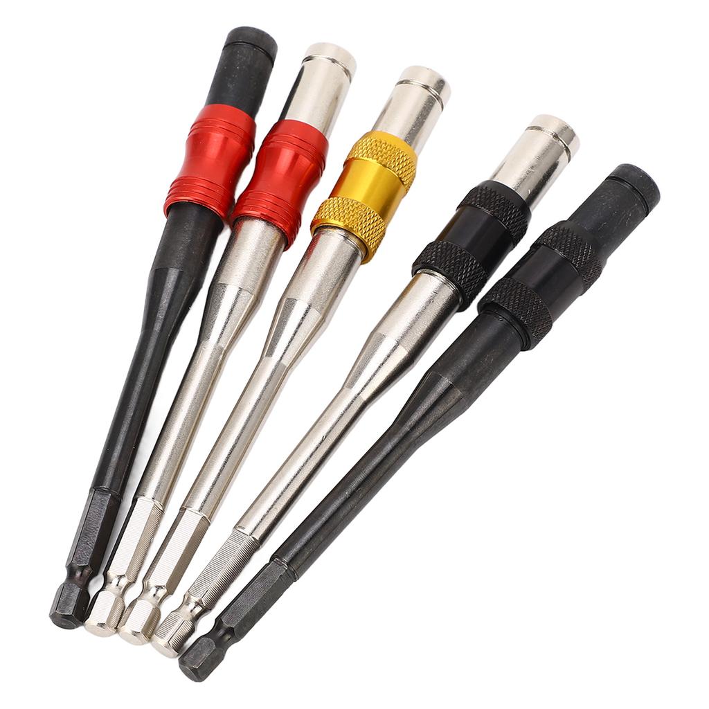 Schwenkbarer Bohrerbit-Halter Magnetisch 14 Zoll Sechskantschaft Bohrerverlängerung Schnellwechsel Selbstverriegelnd