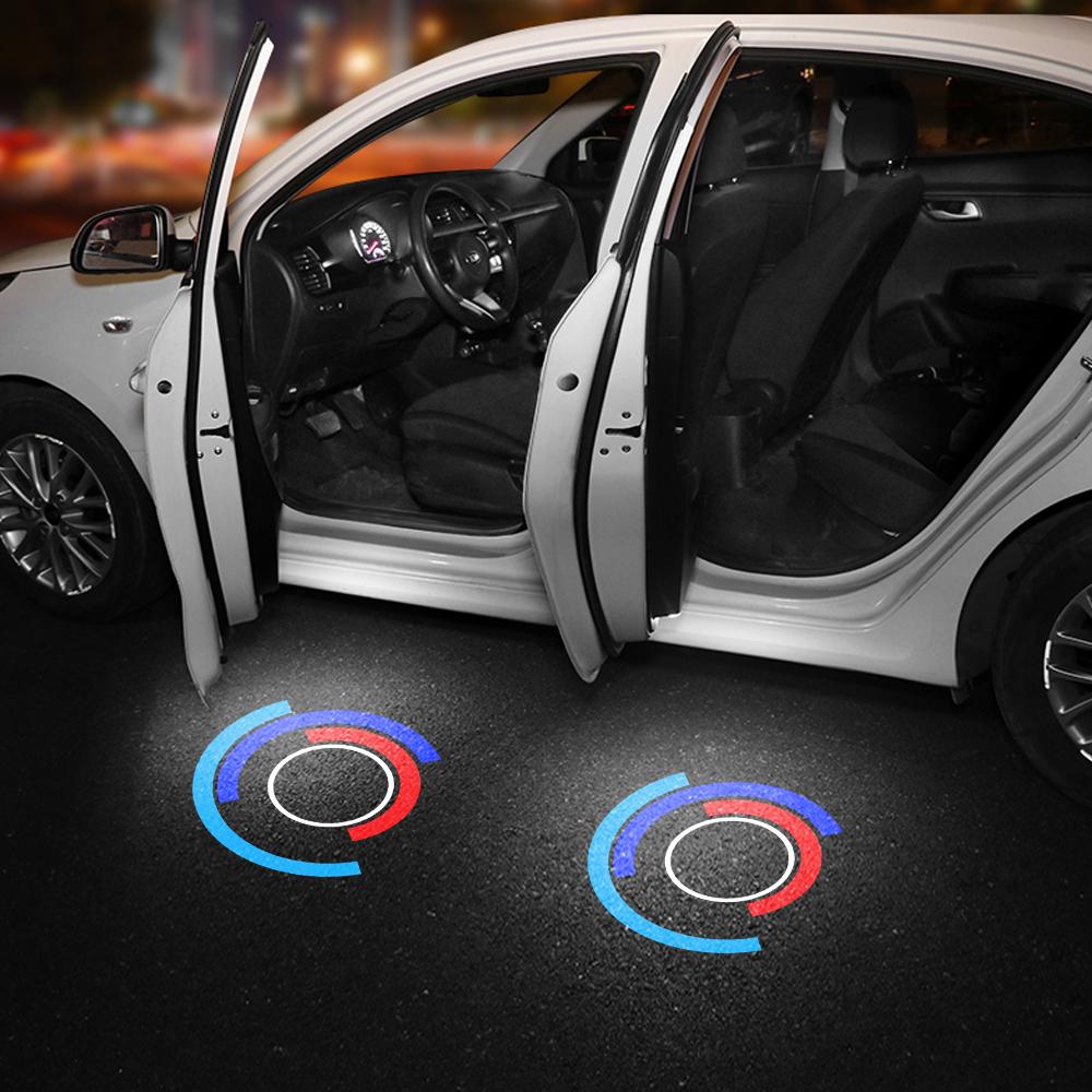 LED CX44 Car Door Interior Ghost Shadow Welcome Light Accessories For BMW E46 E60 E90 F10 F30 E92 E93 E91 E61 F07 F11 F18 E63 X3 Z4