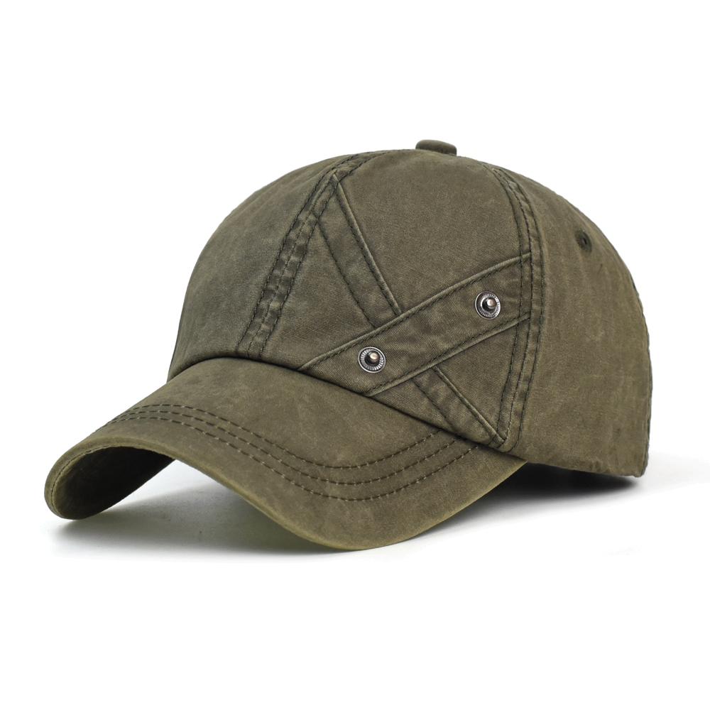 Four Seasons Washed Cotton Baseball Cap Men Women Casual Vintage Dad Hat Adjustable Trucker Style Low Profile Outdoor