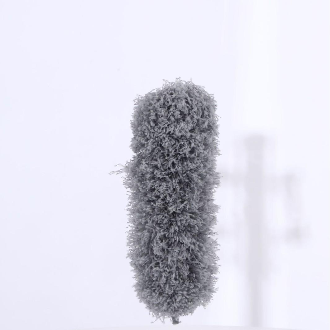 Flexible Electrostatic Chenille Duster with Bendable Brush
