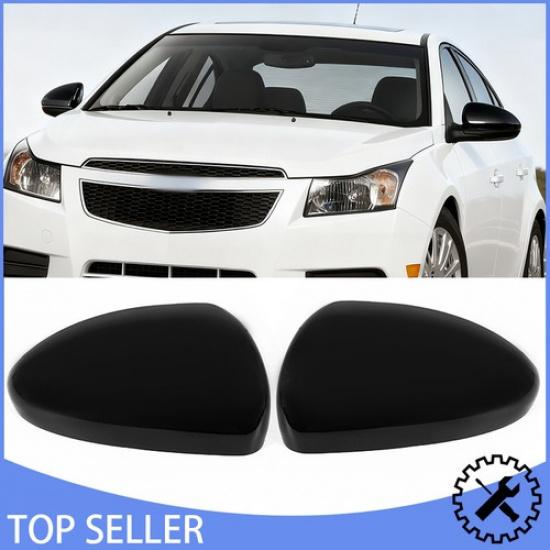 FOR 2009-2015 Chevrolet Cruze Replace Rearview Side Mirror Cover Wing Cap Trim