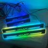 Perodua Ativa LED Dynamic Sill Strips - Colorful Welcome Pedal Kit (4 Pcs)
