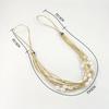 Curtain Ties and Pearl Ties Embellish The Country-style Curtain Decoration with Wheat and Rice Grains
