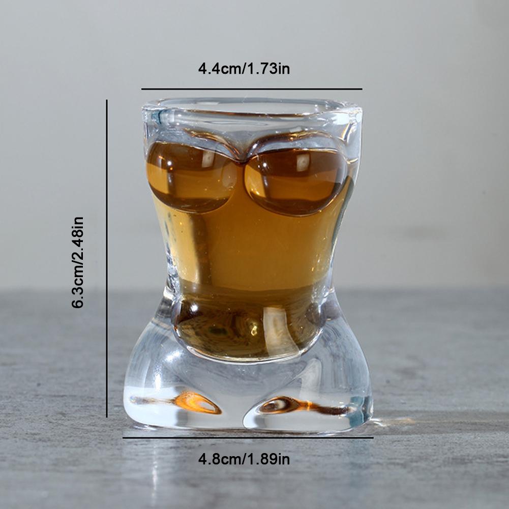 

Creative Glass Cup Whiskey Glasses Wine Shot Glass Cup Beer Cup for Vodka Whiskey Beer 4