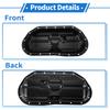 X Autohaux No.1210238021 Engine Oil Pan for Toyota for Lexus GS460 4.6L 08-11 Steel Black