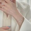 Heart rate geometric wave bracelet women's simple niche design advanced temperament cold wind light luxury