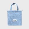 Aube Nuit Sorbet Candy Blue Linen Mini Bag Set