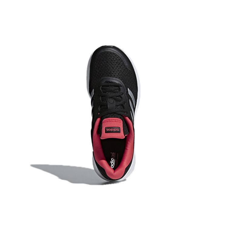 Adidas Neo Fluidcloud Ambitious Simple Mesh Durable Low-Top Running Shoes Women Sneakers Black CG3906