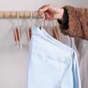 Travel Portable Folding Retractable Clothes Drying Rack Travel Worry-free, Never Lack Drying Space. Dorm Space Organizer