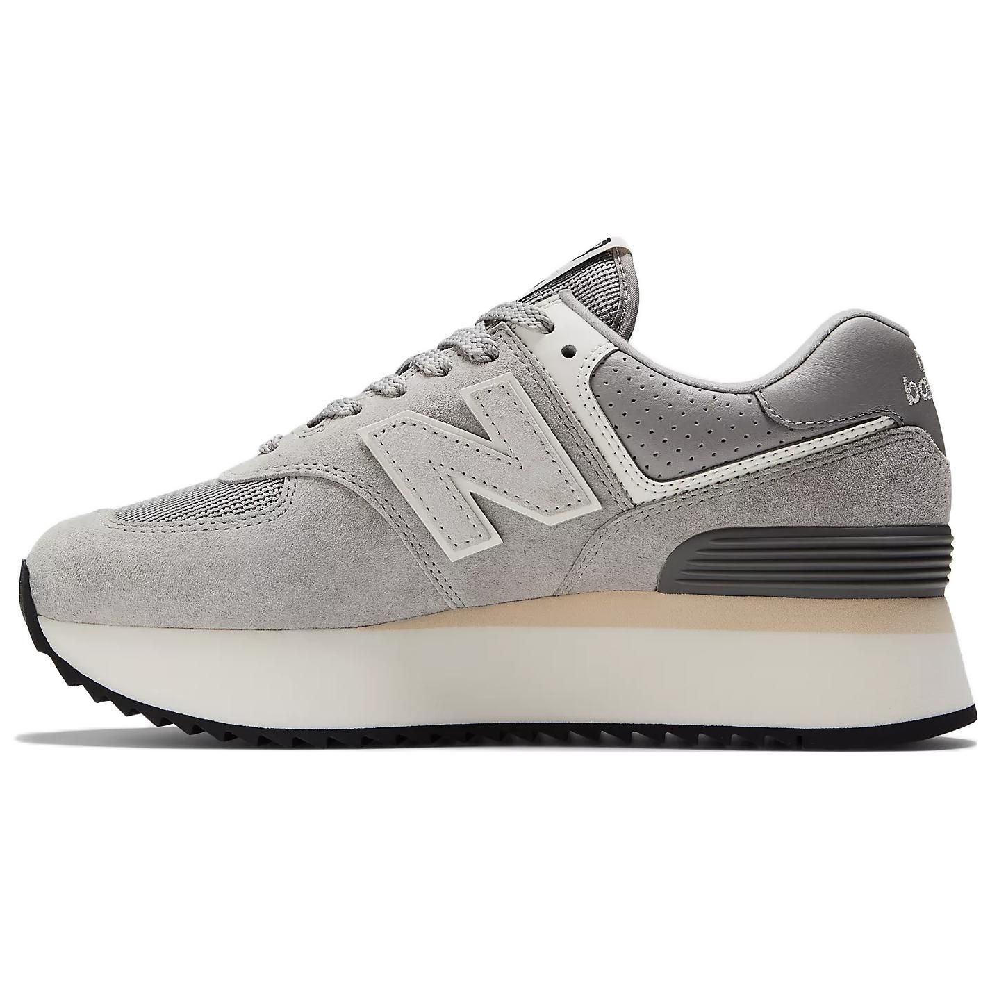 

New Balance 574+ Серые женские кроссовки WL574ZBA