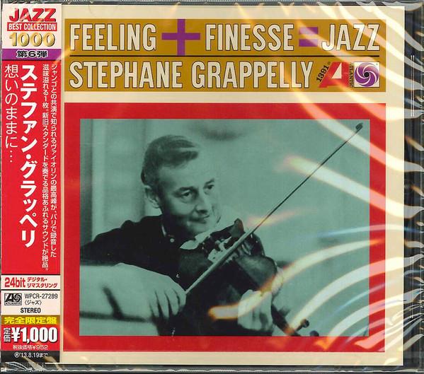 

CD STEPHANE GRAPPELLI Feeling Finesse Jazz WPCR27289 ATLANTIC 2013 Japan Jazz
