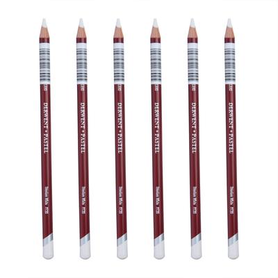 Derwent Colored Pastel Titanium Case of 2300301 Pencils, Pencils, White, P720, 6,