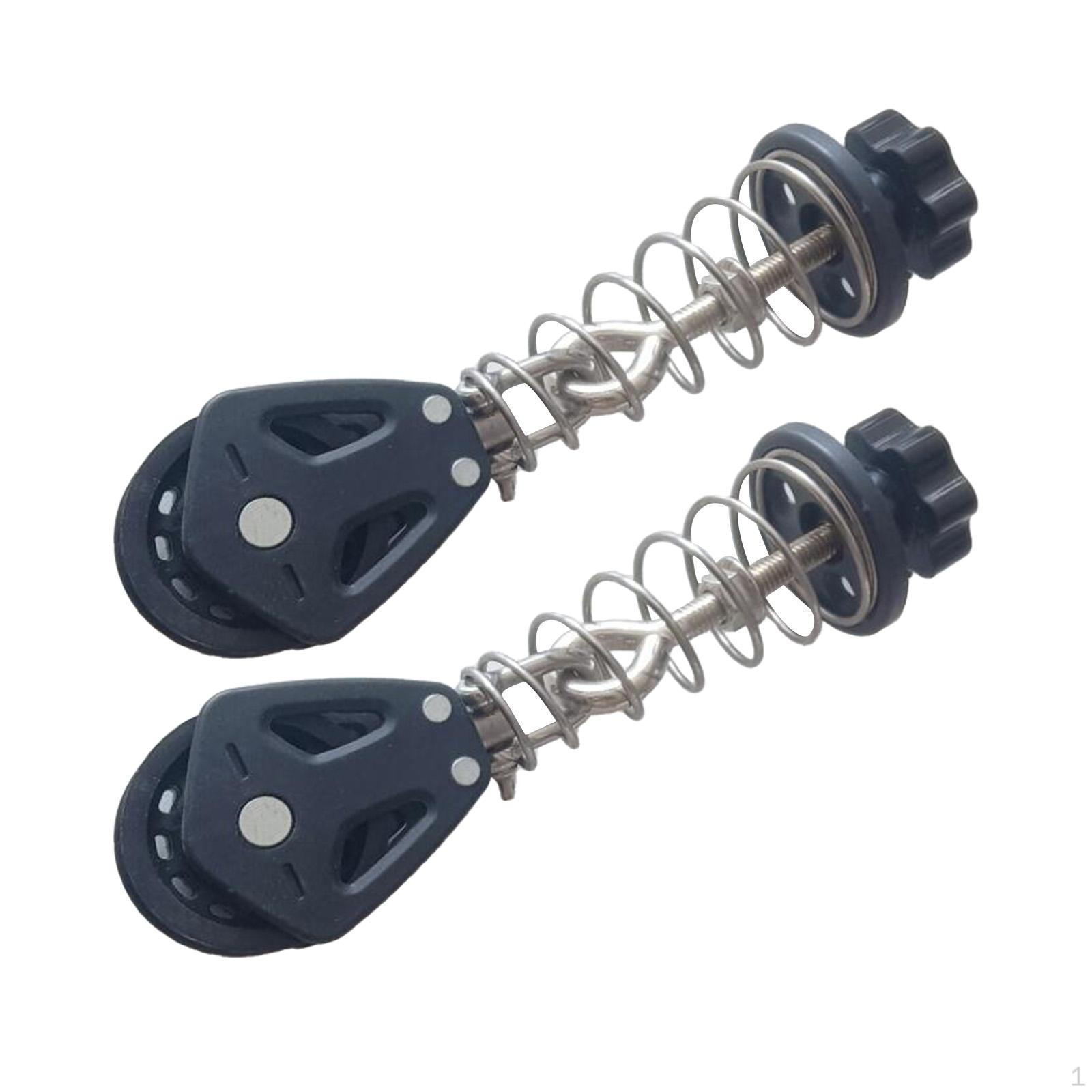 

2x Pilates Reformer Pulley Spring Part Professional Assembly Component for