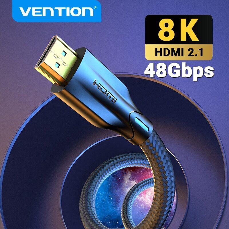 

HDMI-Compatible Cable for Xiaomi Mi Box HDR10+ HD 2.1 Cord 8K@60Hz 4K@120Hz