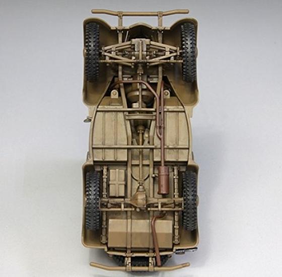 FineMolds Scale Military Series Imperial Japanese Army Type 95 Small Passenger Car Kurogane 9x4 Plastic Model Kit FM50 1/35