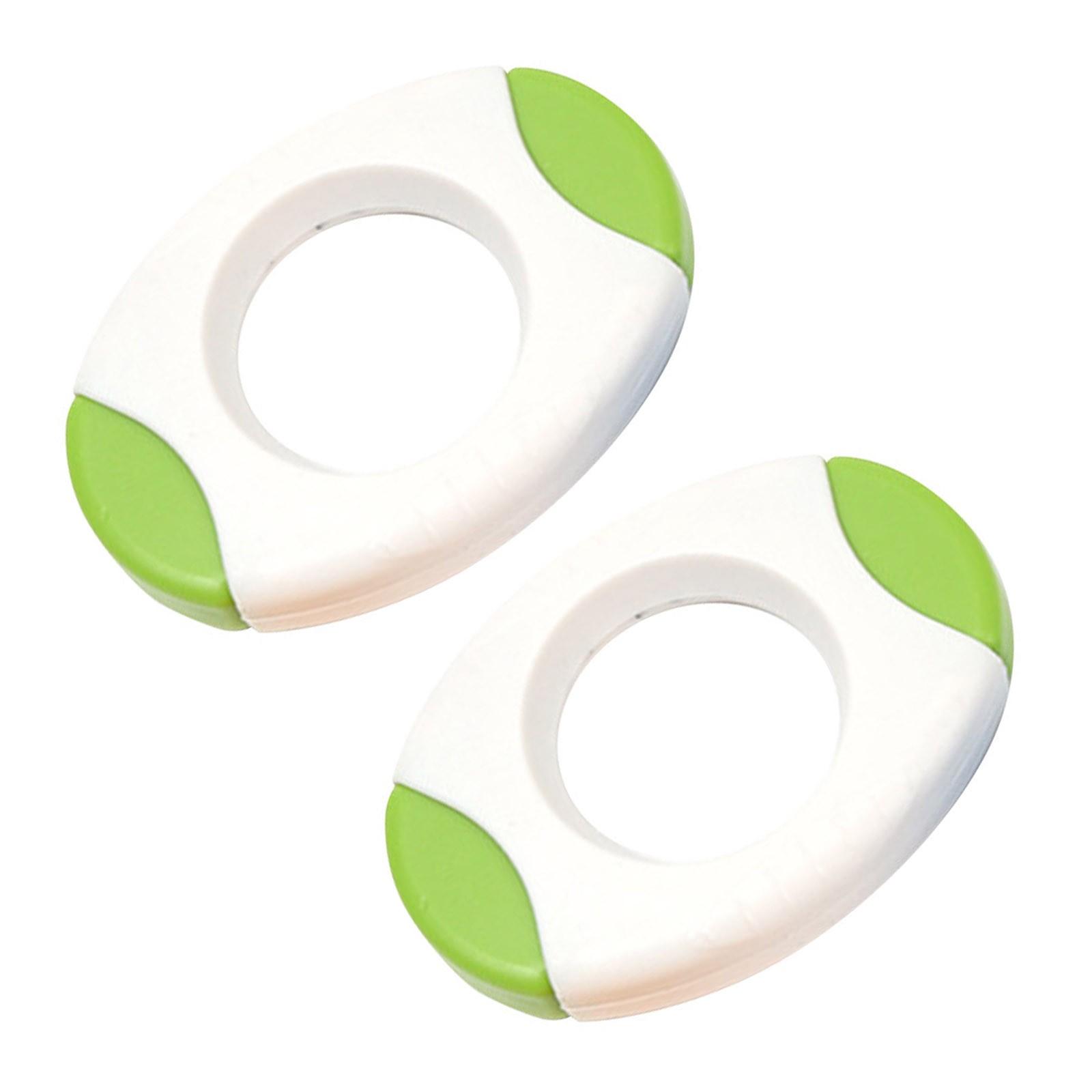 

Резак для яиц, сваренных вкрутую, компактный, простой в использовании, кухонный инструмент для яиц, позволяющий быстро отрезать верхушки вареных яиц. (2 шт.) One Size