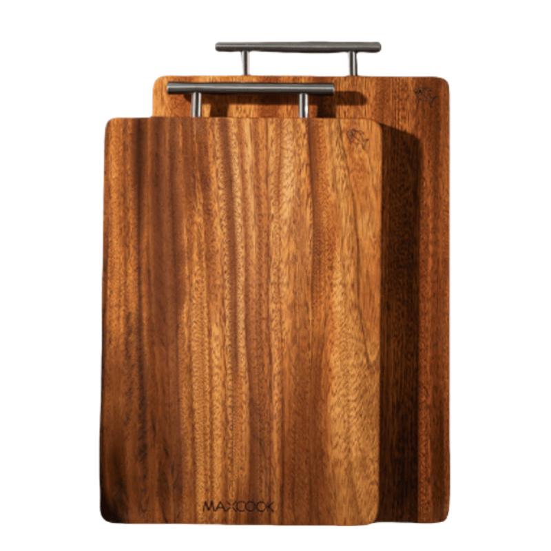 Maxcook Black Gold Ebony Wood Chopping Board