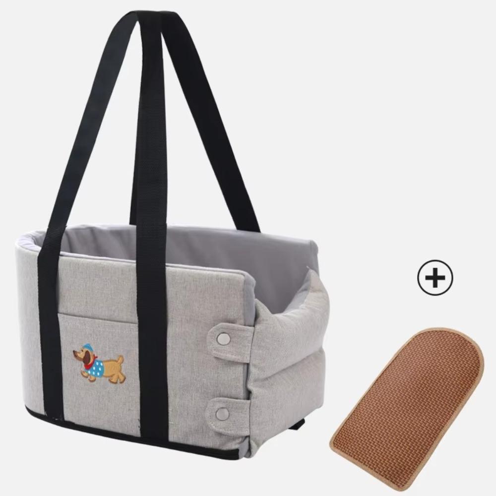 

New Cute Pet Car Luggage Large Capacity Multifunction Pet Car Safety Seat Convenient Dog Car Backpack Outdoor Travel хакі