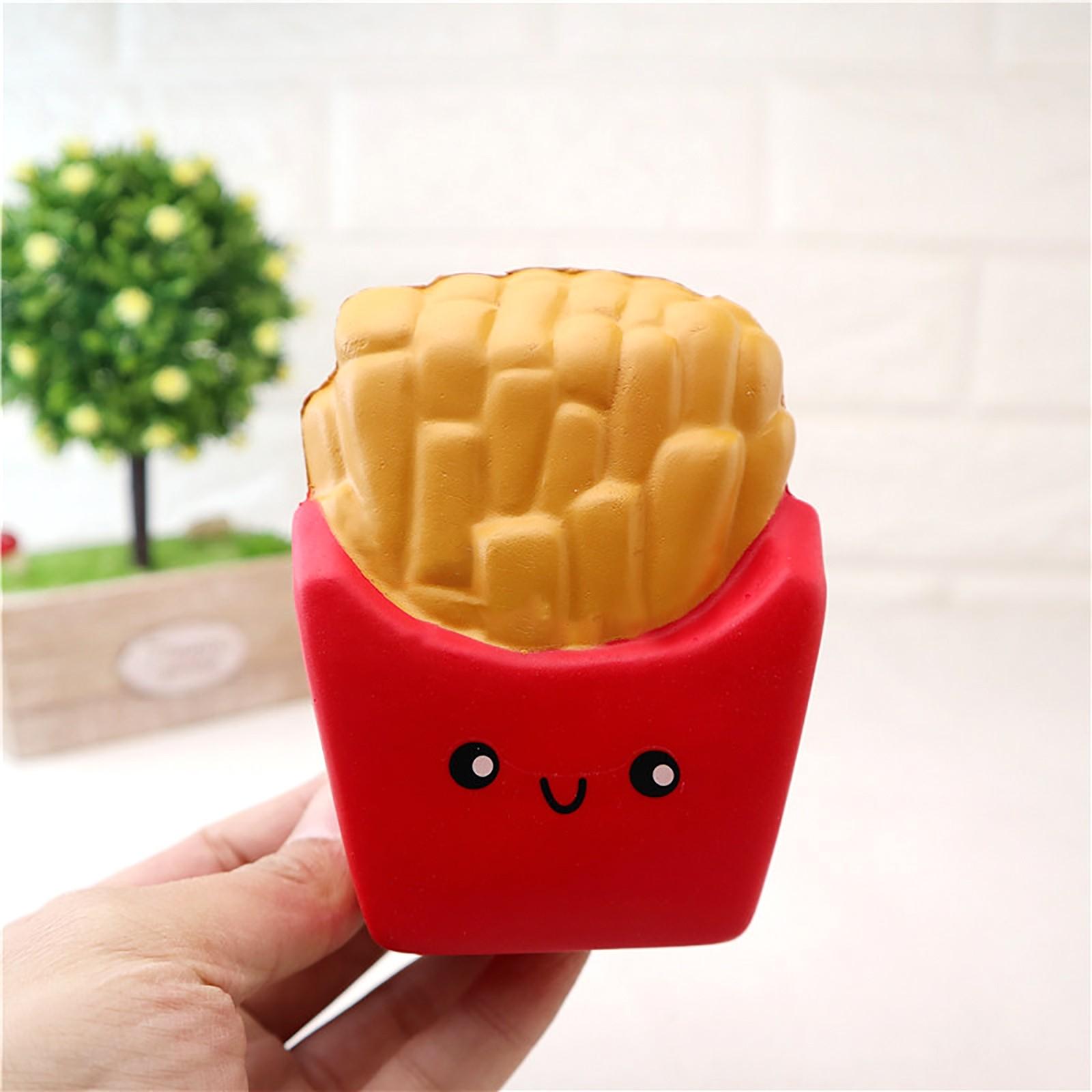 French Fries Kawaii Scented Soft Slow Simulation Food Stress Relief