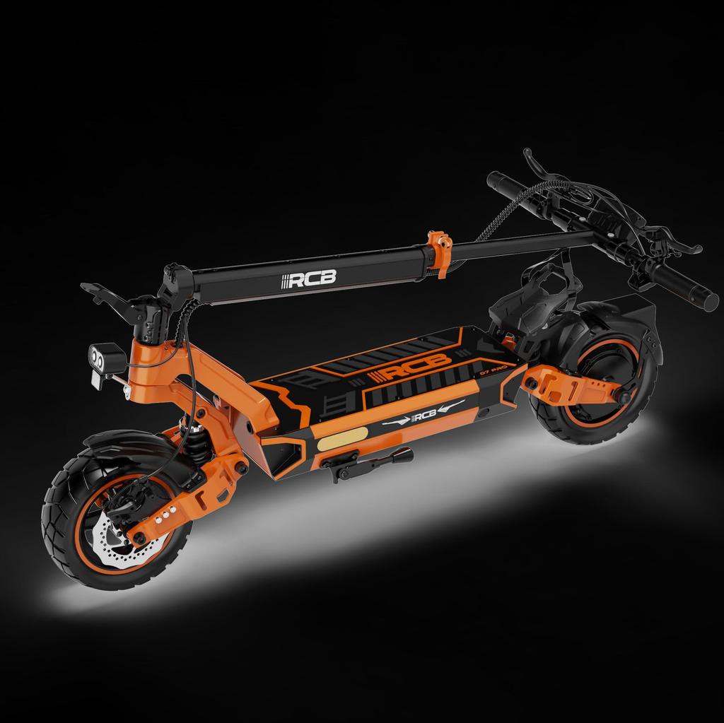 RCB D7 PRO ABE Anti-Theft Electric Scooter with NFC 10inch 48 V, 27 Ah Battery