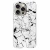 For iPhone 16 Pro Case Marble Pattern Printing Soft TPU Phone Cover