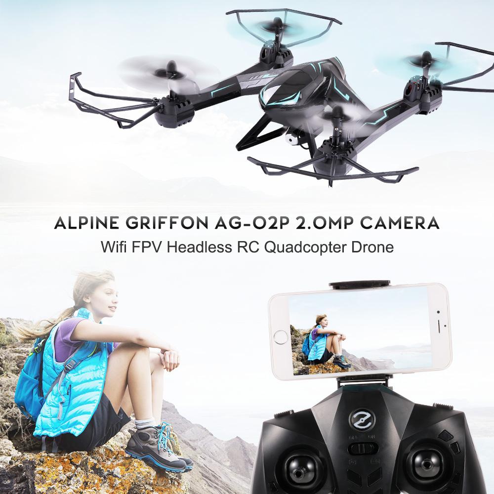 Buy Alpine Griffon AG02P 24G 6 Axis Gyro 20MP Camera Wifi FPV RC