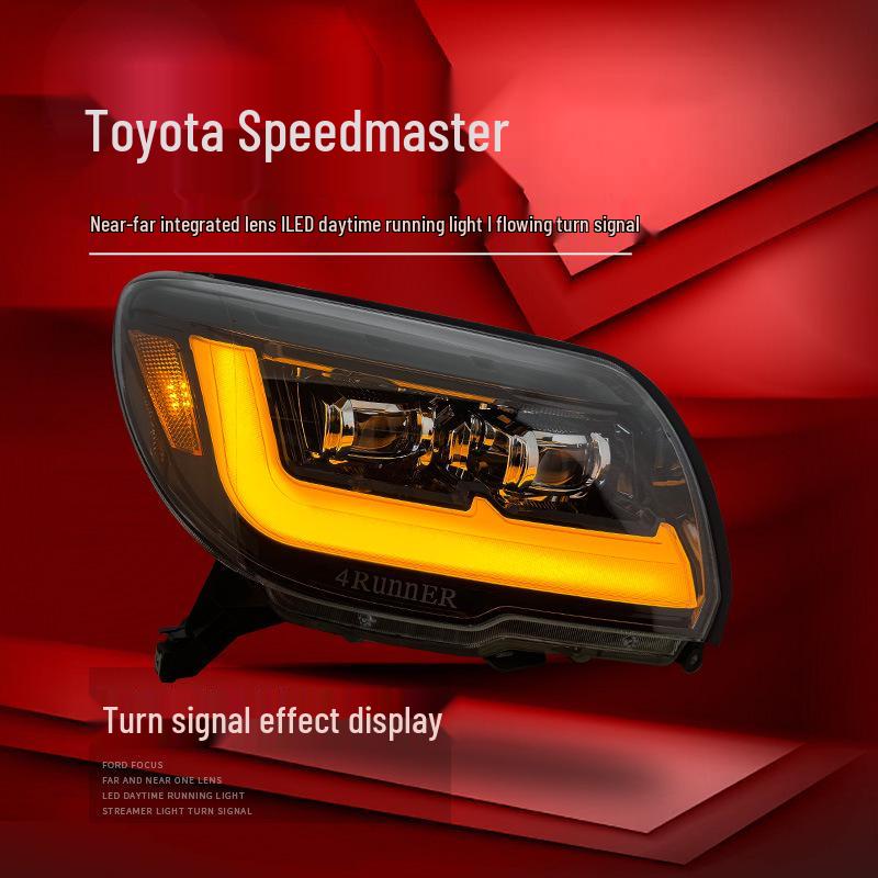 LED Daytime Running Light Projector Headlights for 2006-2013 Toyota 4Runner