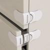 5PCS Baby Safety Multi-function Drawer Lock Security Lock Home Anti-pinch Safety Refrigerator Lock Baby Proofing Tools