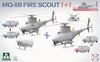 Takom 1/35 scale US Navy MQ-8B Fire Scout 1:1 plastic model kit TKO2165, molded color