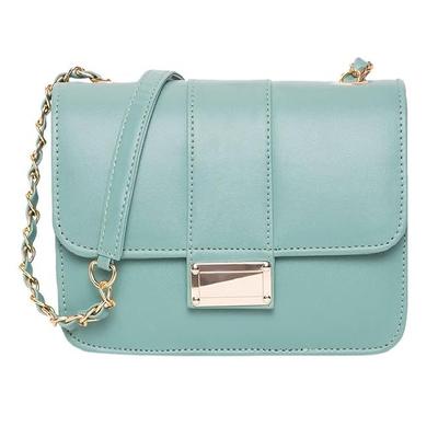 Altın zincirli kadın kızlar parti crossbody tek kollu çanta