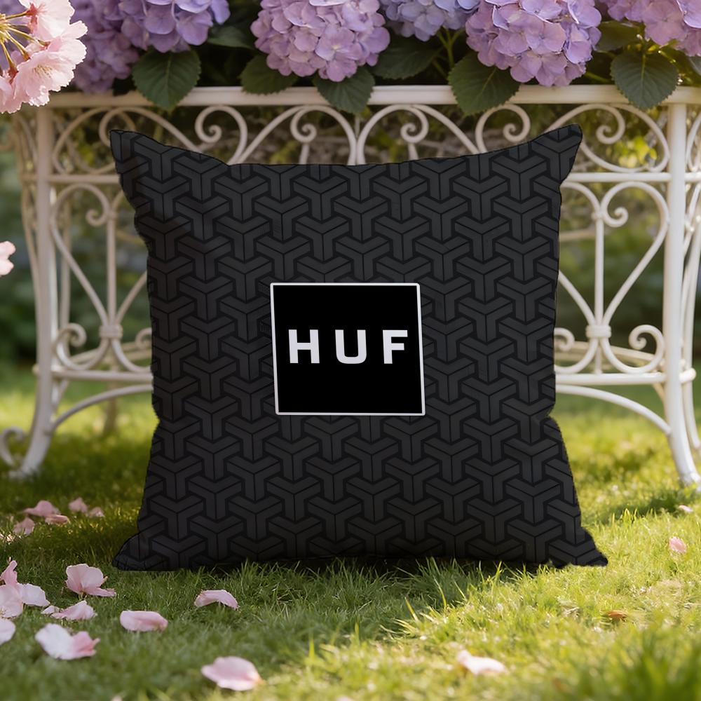 Brand H-Huf Fashion Cushion Cover Home & Car Dual-Scene Pillow Cover: Reversible for Premium Comfort