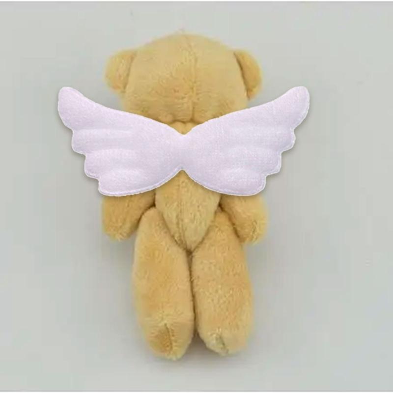 Handmade Craft Project Kits Crafting Headband Angel Wing Applique Shoes Patches Sewing Headband Accessories
