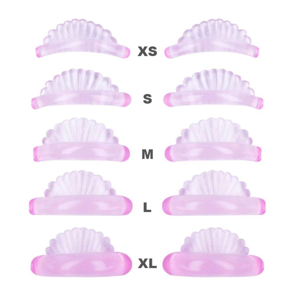 

5Pairs Reusable Eyelash Perm Curler Eyelash Extension Sticky Lashes Rods Women