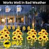 7 Heads LED Solar Simulation Sunflower Light Garden Yard Lawn Night Lights Landscape Lamp Home Decoration Christmas Flower Light