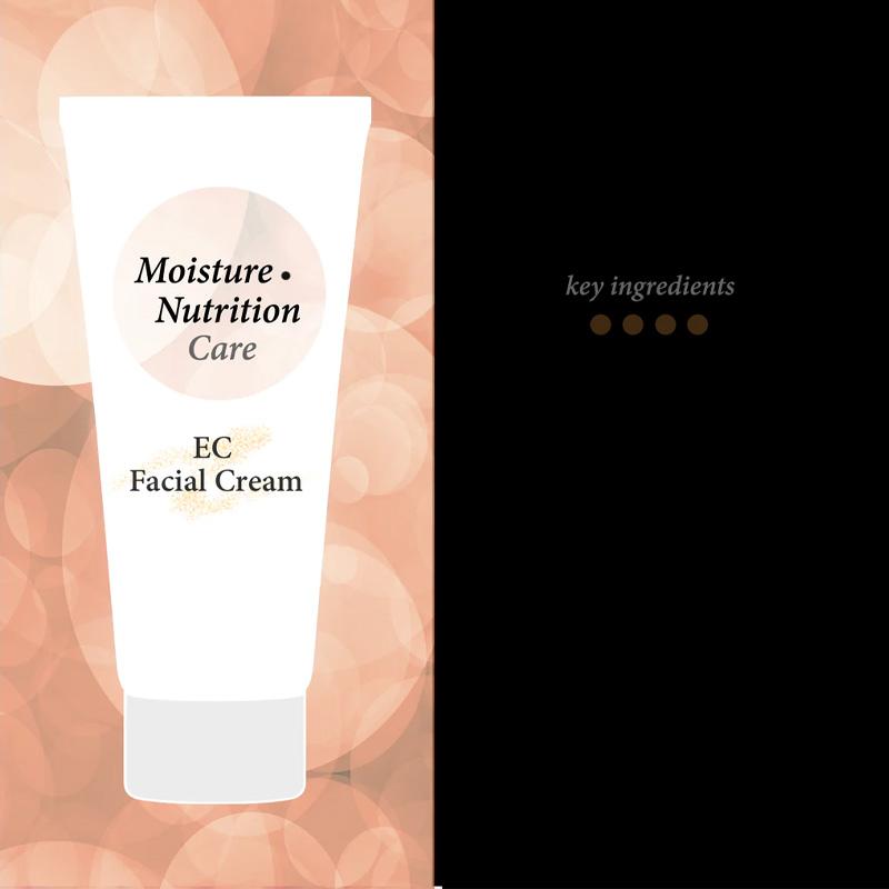 Cos De BAHA (EC120) Vitamin E 5 % mit Niacinamid-Gesichtscreme 120 ml (3 Optionen)