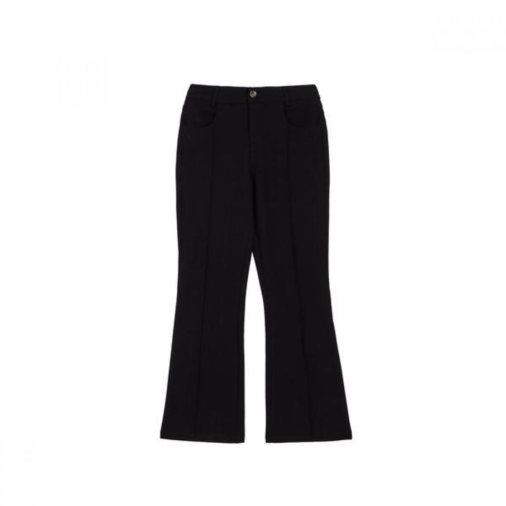 Goxo Bootcut Pants Black Essential S